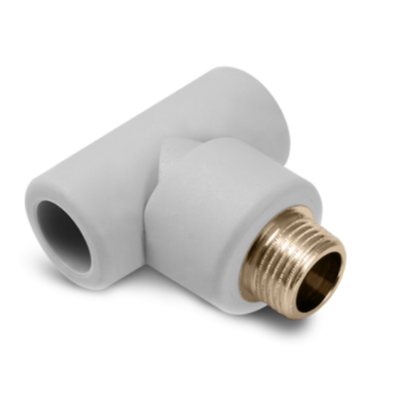 Detal-met PP, Trójnik z gwintem GZ 25x3/4 Kod TRGZ25X3/4