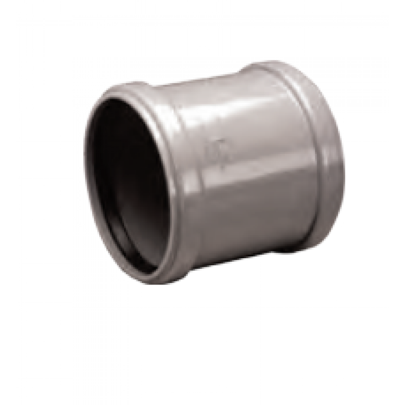 Wavin Złączka dwukielichowa sanitarna HT 50 popiel Kod 3033782