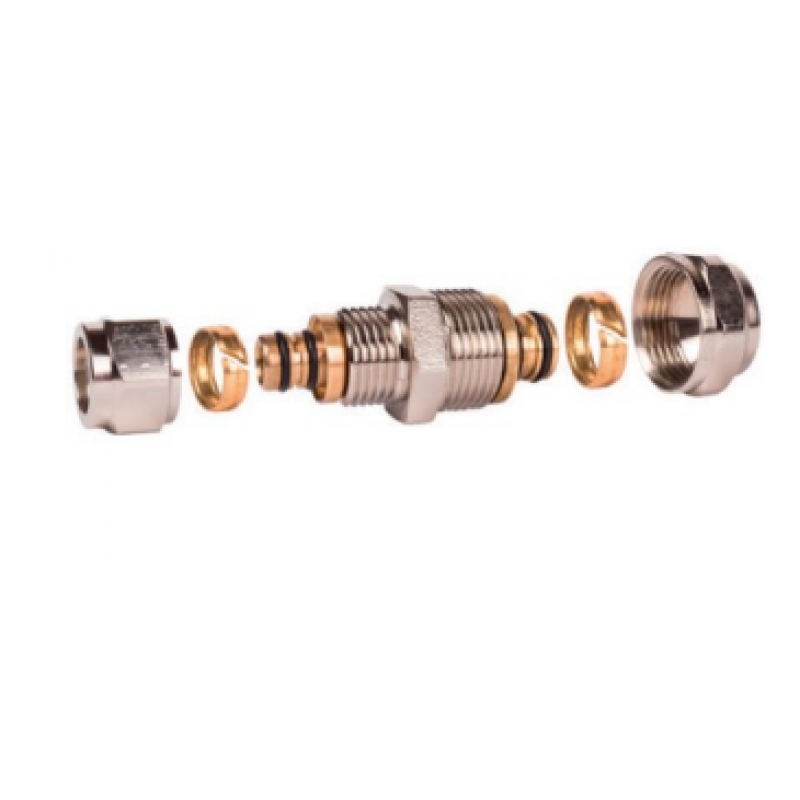 Kisan Złączka zaciskowa dwustronna redukcyjna 20x16 Kod S20.03.42.20