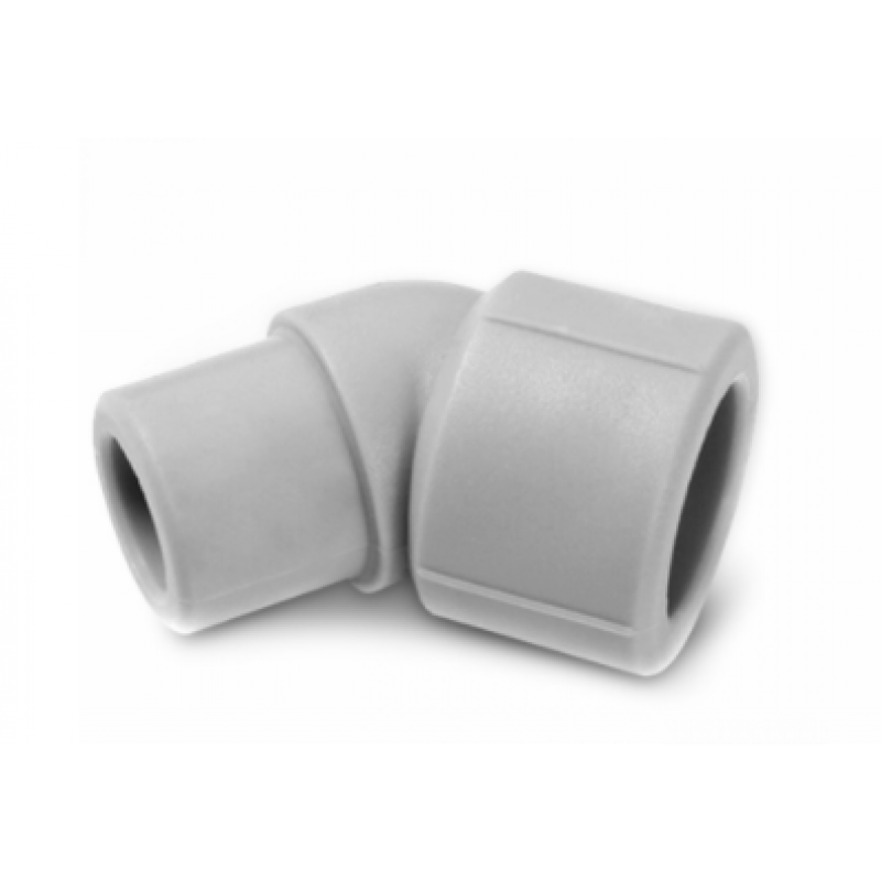 Detal-met PP, Kolanko nyplowe 45st  45x25 Kod KOLN45/25