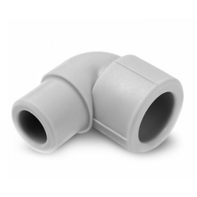 Detal-met PP, Kolanko nyplowe 90st  90x16 Kod KOLN90/16