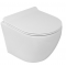 Geberit Duofix Zestaw stelaż podtynkowy do WC + miska wisząca WC LAVITA RIM+ SOFI SLIM z deską sedesową wolnoopadającą duroplast + zestaw wsporników dystansowych Kod S051 