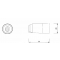Onnline Oprawka bakielitowa, E14, 2A, 250V, kolor czarna kod: F4.0100 