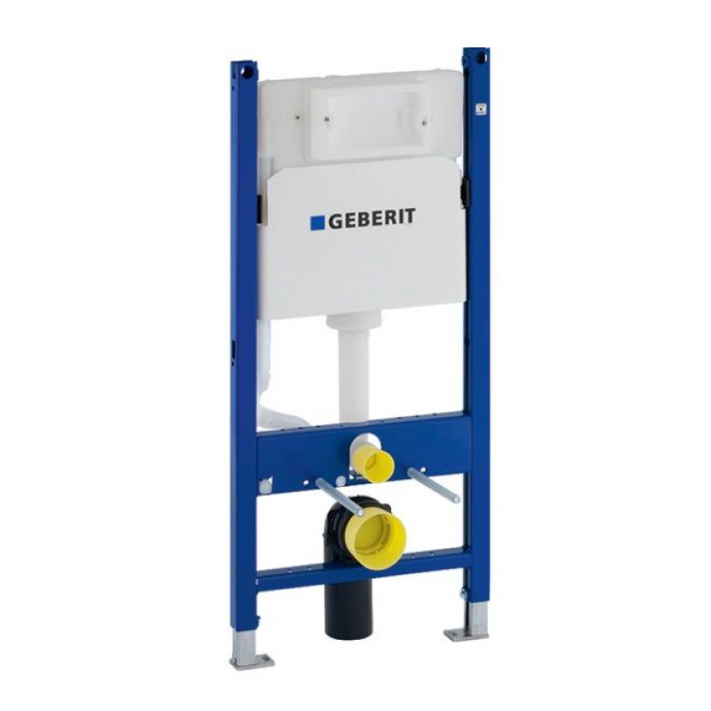 Geberit Duofix Zestaw stelaż podtynkowy do WC + miska wisząca WC LAVITA RIM+ SOFI SLIM z deską sedesową wolnoopadającą duroplast + zestaw wsporników dystansowych Kod S051 