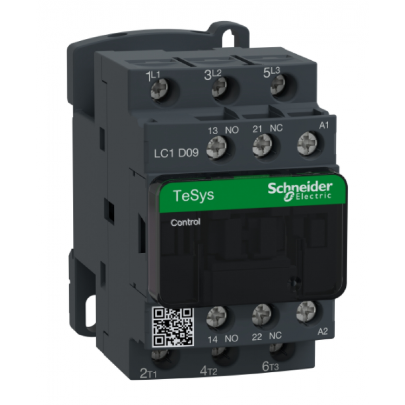 Schneider Electric Stycznik mocy TeSys D AC3 9A 3P 1NO 1NC cewka 230VAC Kod LC1D09P7