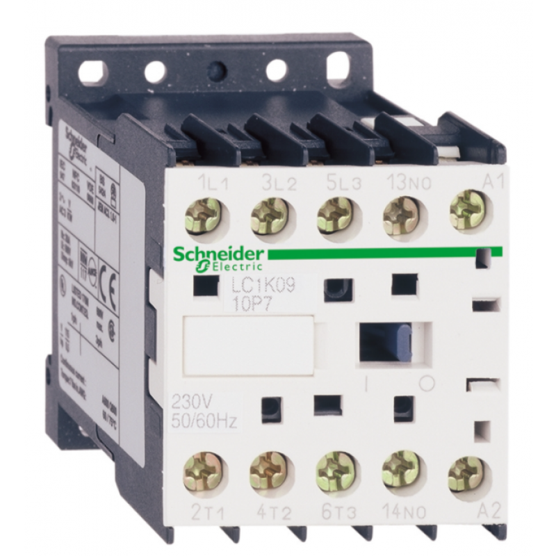 Schneider Electric Stycznik mocy TeSys K AC3 9A 3P 1NC cewka 24VAC zaciski skrzynkowe Kod LC1K0901B5