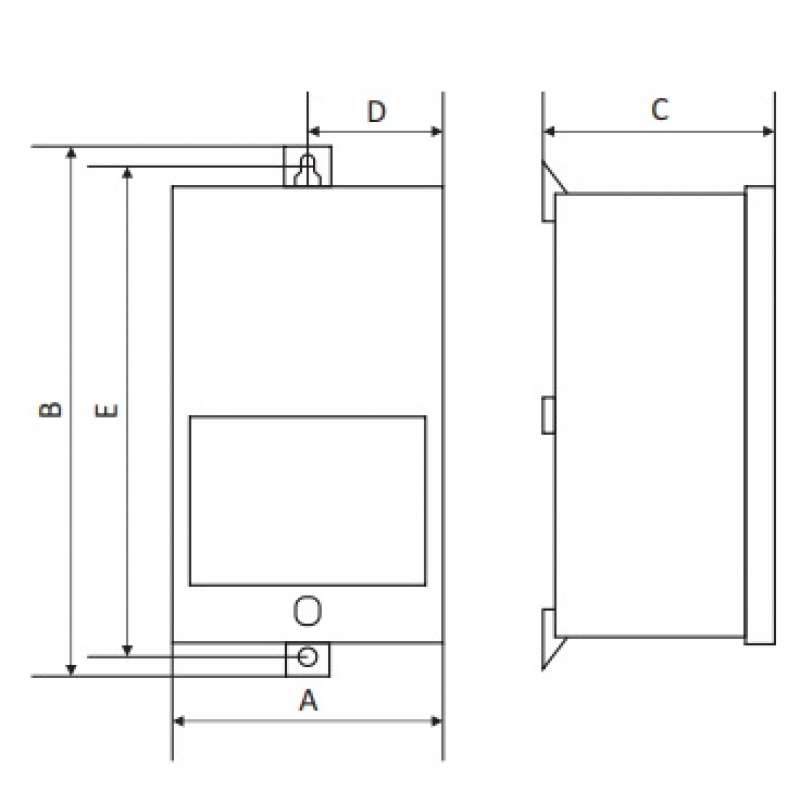 Breve PVS 50 Transformator jednofazowy, obudowany z zabezpieczeniem, 230/24V, IP54 Kod 16012-9993 