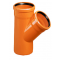 Magnaplast Trójnik KGEA fi 160/160mm kąt 45stopni, PVC-U Kod 20350