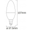 Ledvance Żarówka LED SMART+, trzonek E14, B40, 5W, 470lm, RGB+CCT, Tunable White, ściemnialna, ze sterowaniem WiFi, komplet: 3 szt. Kod 4058075485938 