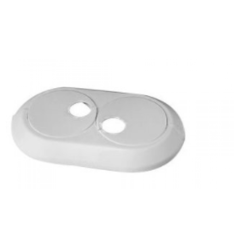 Capricorn Rozeta podwójna biała, fi 28 Kod: 9-2220-028-00-01-01