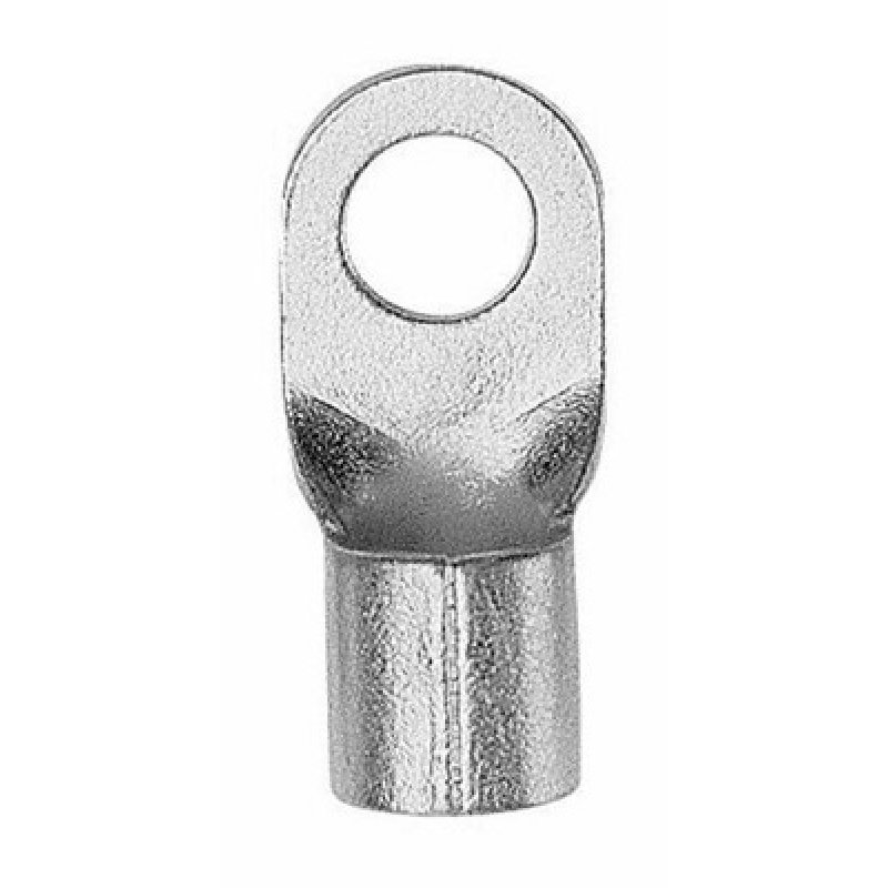 ERKO Końcówka oczkowa KOA 10-16/100, przekrój żyły 16mm2, bez izolacji, opakowanie 100 sztuk KOD KOA_10-16/100