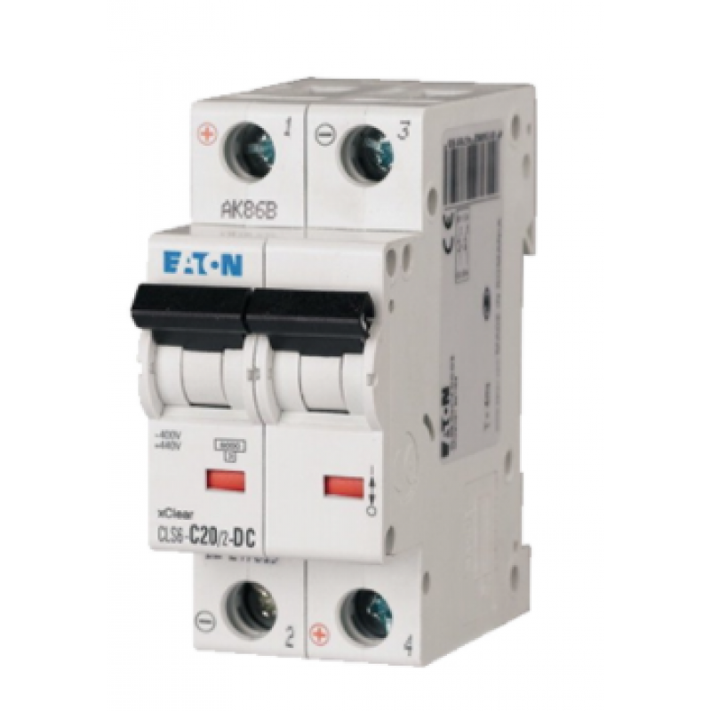 Eaton CLS6-D16/2-DP Wyłącznik nadprądowy, 2 biegunowy Kod 270398