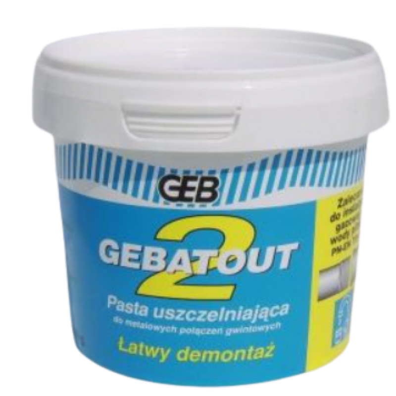 GEB GEBATOUT 2 Pasta uszczelniająca do instalacji wodnych i gazowych [500g] Kod 103100