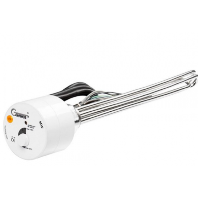 Gwarant Grzałka do bojlera z termostatem, trójfazowa 6000W, 6kW 6/4cala G54 Kod MW606/4"