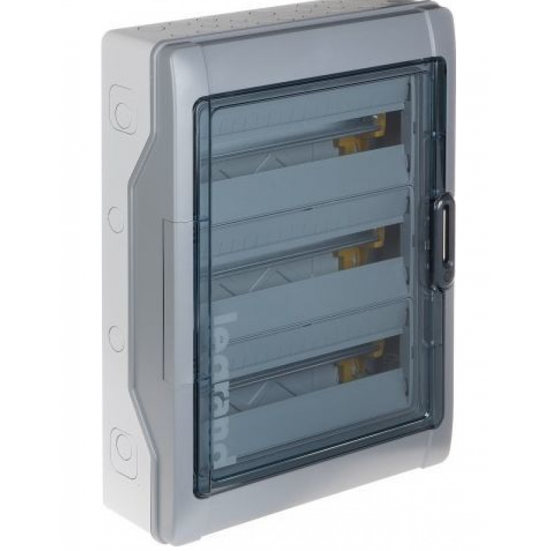 LEGRAND RN65 Rozdzielnica natynkowa IP 65 z listwami, (3x18 modułowa) 54 modułowa Kod 601947