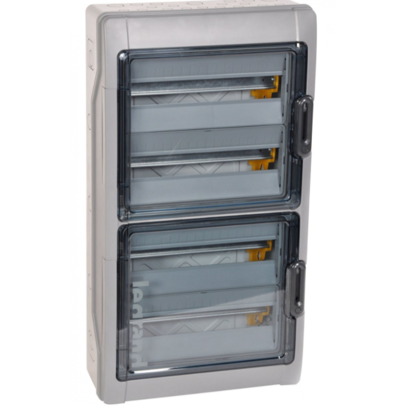 LEGRAND RN65 Rozdzielnica natynkowa IP 65 z listwami, (4x18 modułowa) 72 modułowa Kod 601948