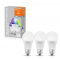 Ledvance Żarówka LED SMART+, trzonek E27, A60, 9W, 806lm, RGB+CCT, Tunable White, ściemnialna, ze sterowaniem WiFi, komplet: 3 szt. Kod 4058075485754 