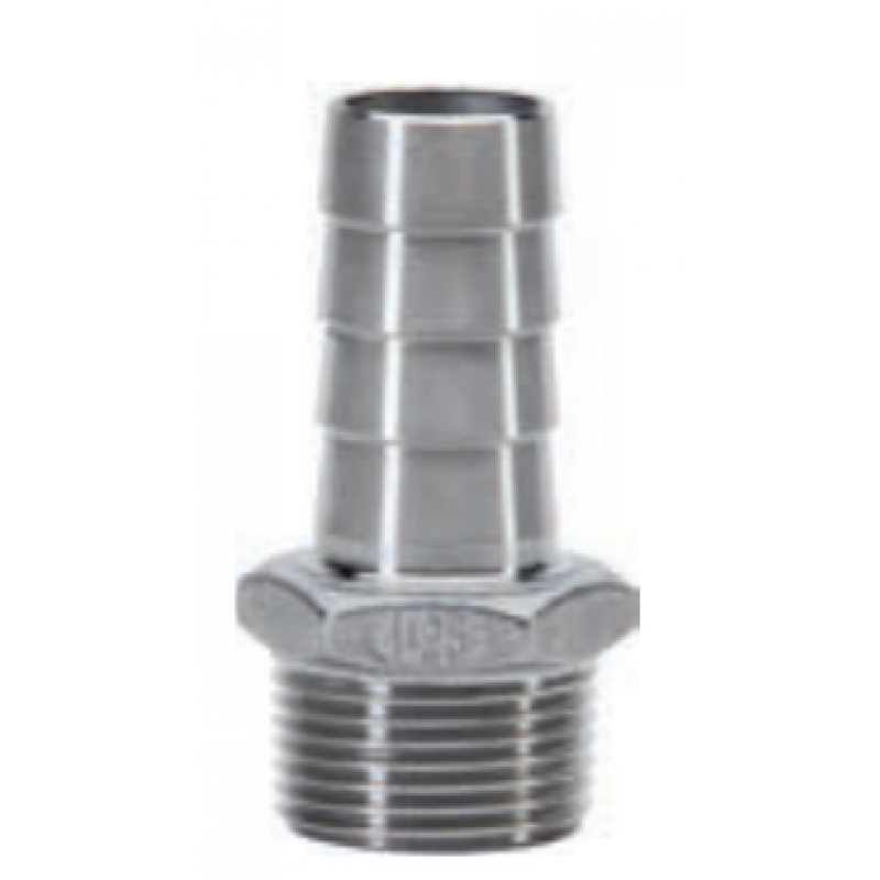 Gebo Końcówka do węża 11/4x33 mm, stal nierdzewna Kod 6315-11433