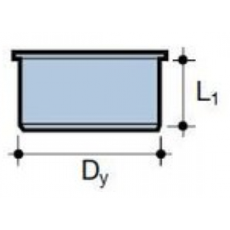 Wavin Korek HT 50, kolor popielaty Kod 3021703 