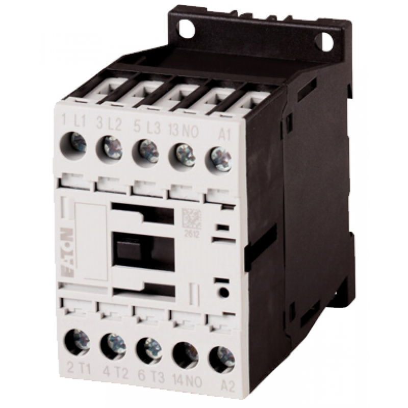EATON Stycznik mocy DILM12-01-EA(230V50HZ,240V60HZ), 3 bieguny, 3NO, 1NC, 12A, 5,5kW KOD 190035