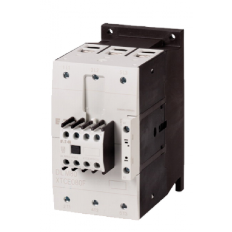 EATON Stycznik mocy DILM150-22(RDC24), 3 bieguny, 3NO, 2NO+2NC, 150A, 75kW KOD 239601