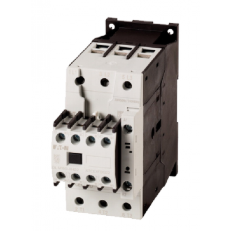 EATON Stycznik mocy DILM65-22(230V50HZ,240V60HZ), 3 bieguny, 3NO, 2NO+2NC, 65A, 30kW KOD 277926