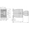 EATON Stycznik mocy DILM7-21(230V50HZ,240V60HZ), 3 bieguny, 3NO, 2NO+21NC,7A, 3kW KOD 276620 