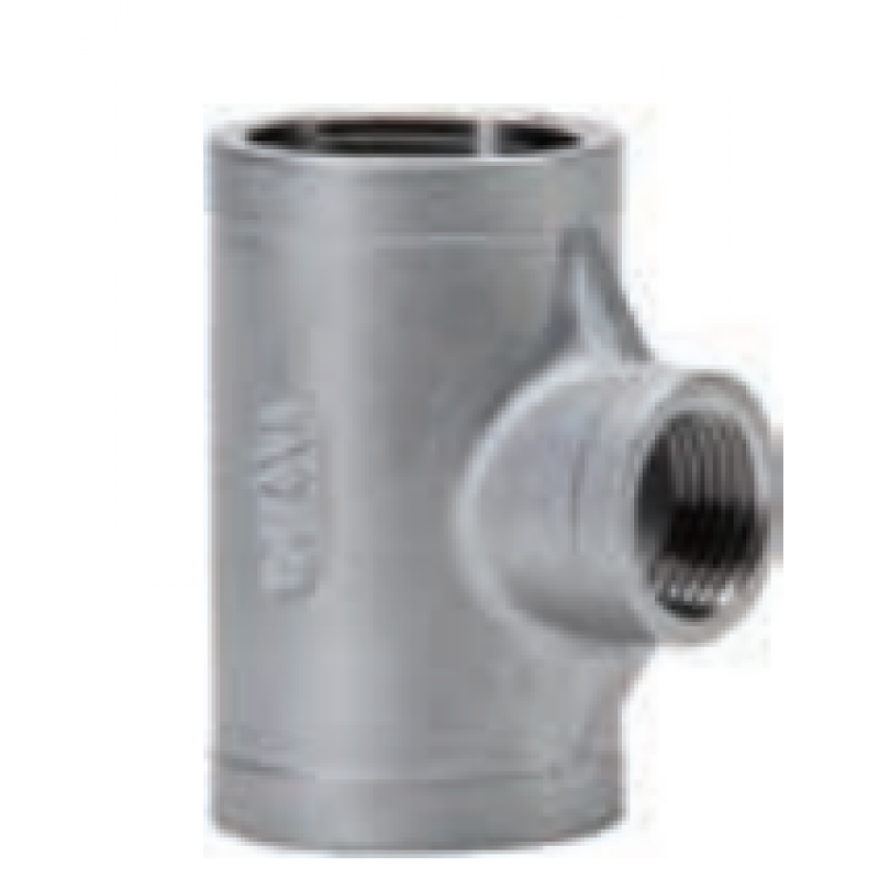 Gebo Trójnik nakrętny redukcyjny 1/2x3/8, stal nierdzewna Kod 6130-012038	