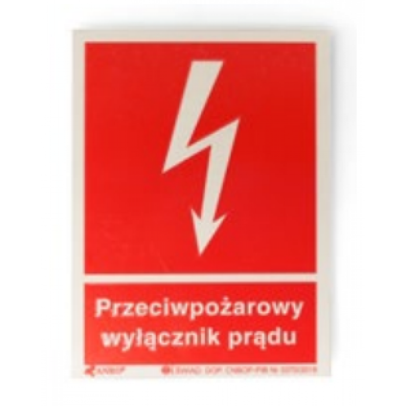Spamel Przeciwpożarowy wyłącznik prądu PWP1-W01-A-20-2LED7-M, z młoteczkiem KOD PWP1-W01-A-20-2LED7-M 