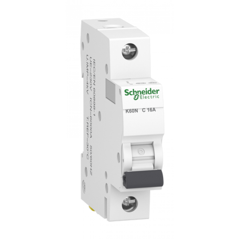SCHNEIDER ELECTRIC Acti 9 Wyłącznik nadprądowy K60N-C4-1 C 4A 1-biegunowy KOD A9K02104