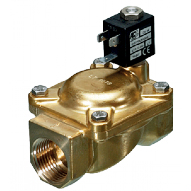 Socla Zawór elektromagnetyczny 3/4 cala WZB2 z cewką, NO- normalnie otwarty KOD 149B12408