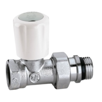 Caleffi 402 Zawór grzejnikowy, termostatyczny, prosty 1/2cala Kod C/402402