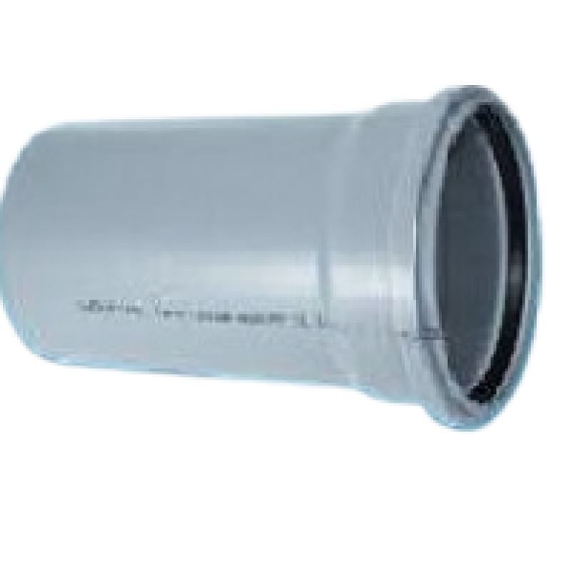 Dyka Rura jednokielichowa fi 40x500mm, PP, kolor szary Kod 5101020