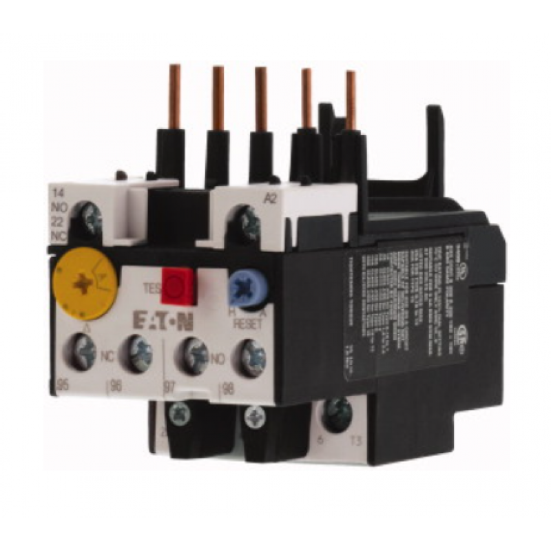 EATON Przekaźnik przeciążeniowy, ZB12, Ir= 0,6 - 1 A, 1 N/O, 1 N/ C Kod 278435