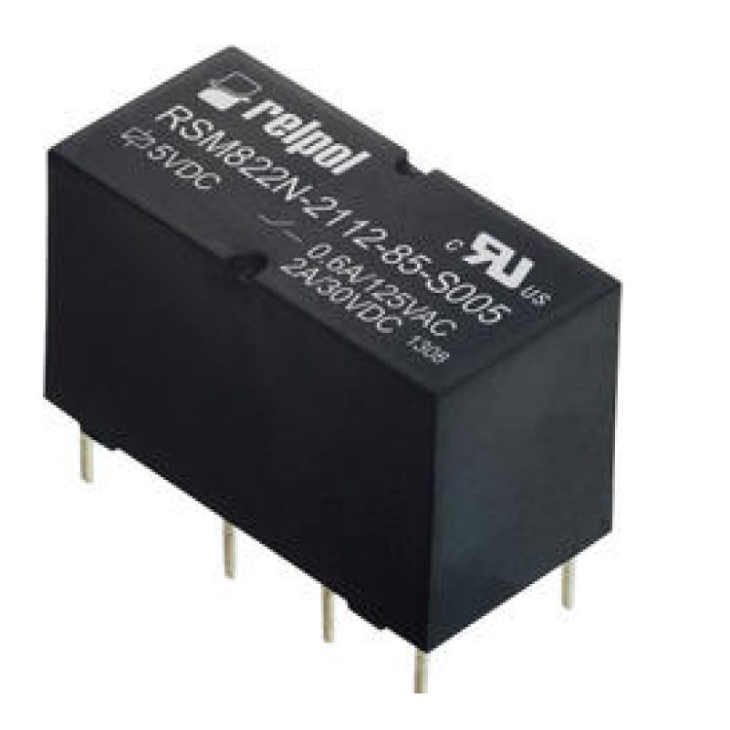 RELPOL Przekaźnik subminiaturowy RSM822N-2112-85-S005 Kod 2614638