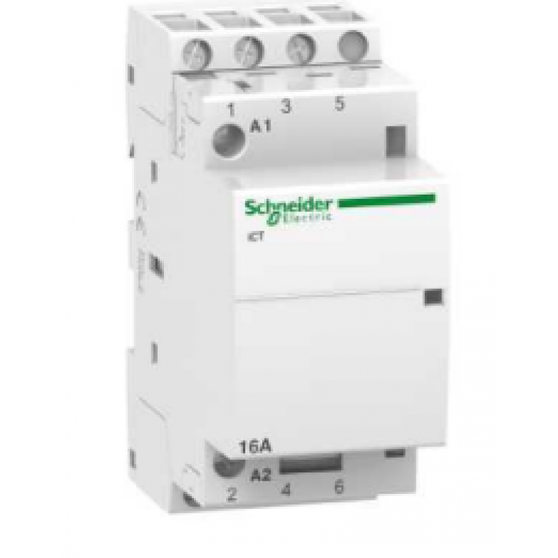 Schneider Electric Stycznik modułowy ACTI9, iCT50-16-30-230, 16A, 3NO, 50Hz, 220/240 VAC Kod A9C22813
