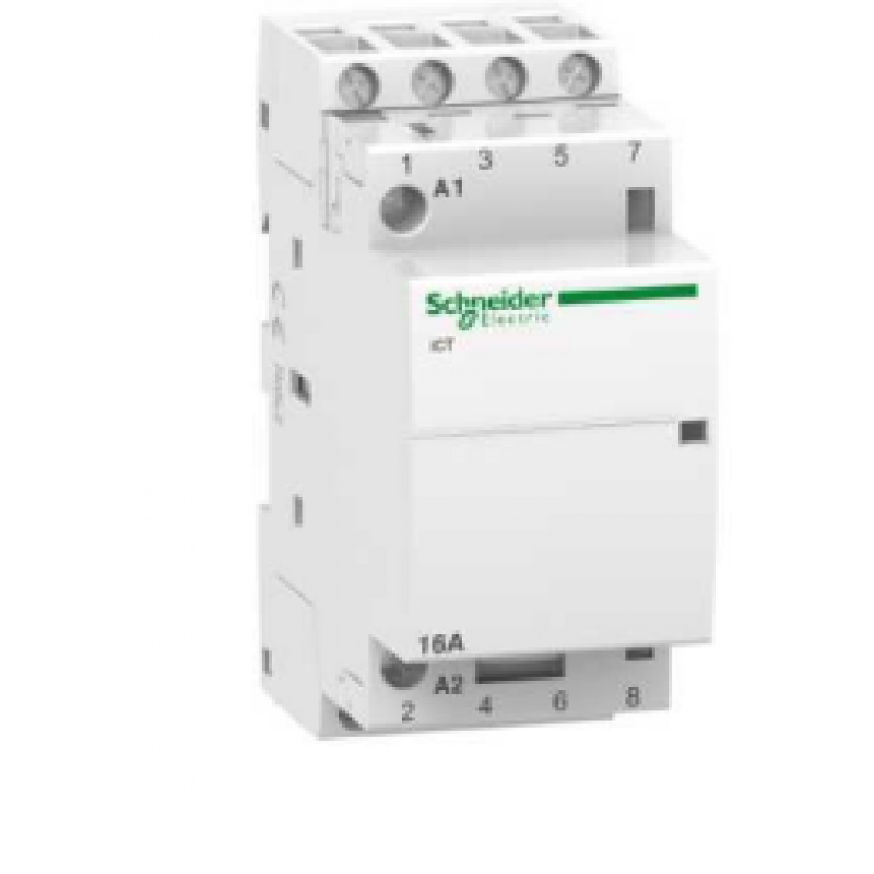 Schneider Electric Stycznik modułowy ACTI9, iCT50-16-40-230,16A, 4NO, 50Hz, 220/240 VAC Kod A9C22814 