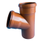 Plastimex Trójnik PVC 110/110/90 kolor pomarańczowy Kod P/2303110
