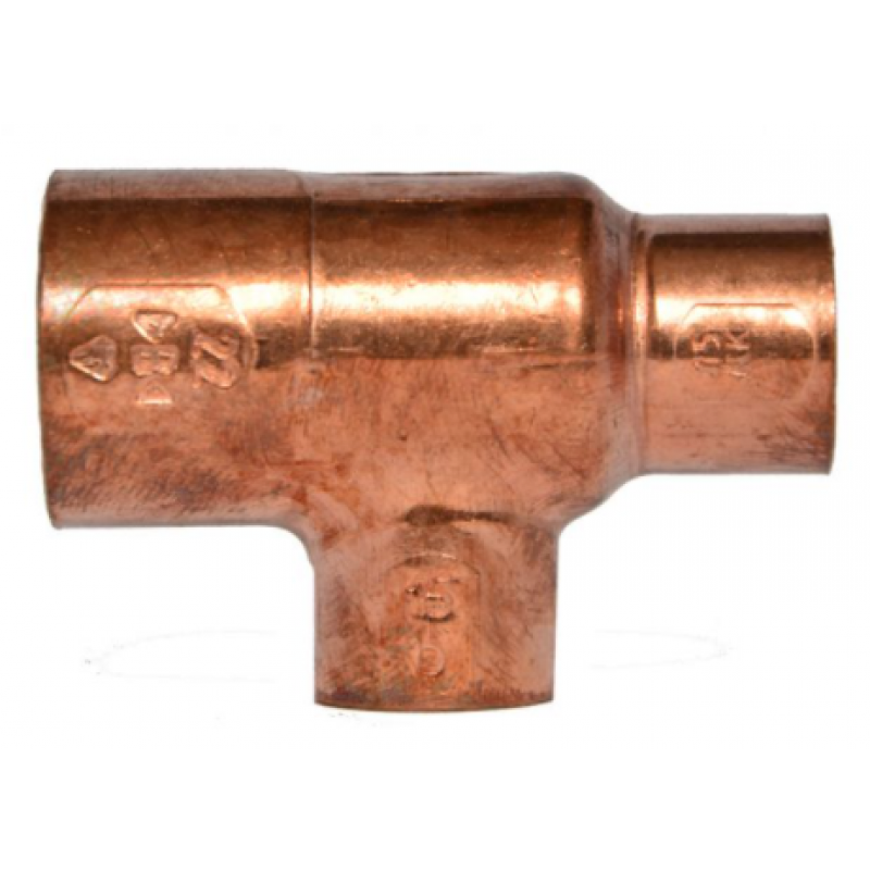 CONEX Seria 5000 Trójnik miedziany redukcyjny 18x15x18 3xLW 5130 Kod 5130018015018