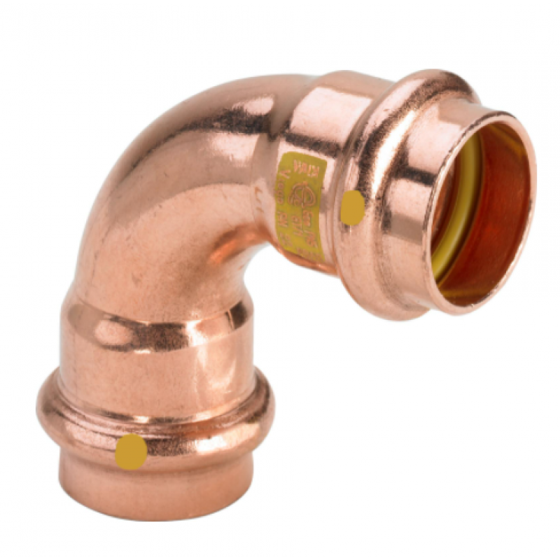 Viega Profipress G łuk z SC‑Contur 90st, 2K fi 18 Kod 345471