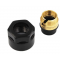 Vario Term Złączka/Adapter zaciskowy M22x1,5 Cu 15x1 kolor czarny matowy Kod M766B004024