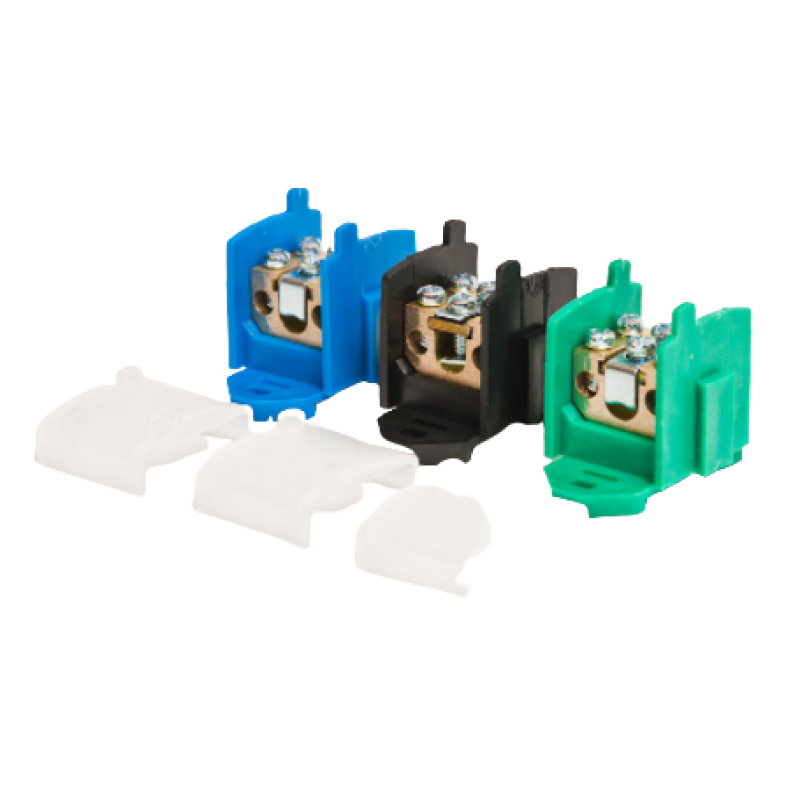 Stan-Met Zacisk odgałęźny, czarny / szary WLZ 35/4X16 Kod 5907810560289