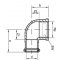 Sanha Press Gas Kolano 90 stopni ZW 18 x GW 1/2 cala KOD 1110901812 