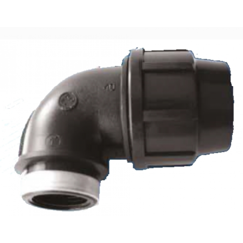 MPJ Kolano skręcane PE z GW 90 st 25x3/4 Kod KGW2534