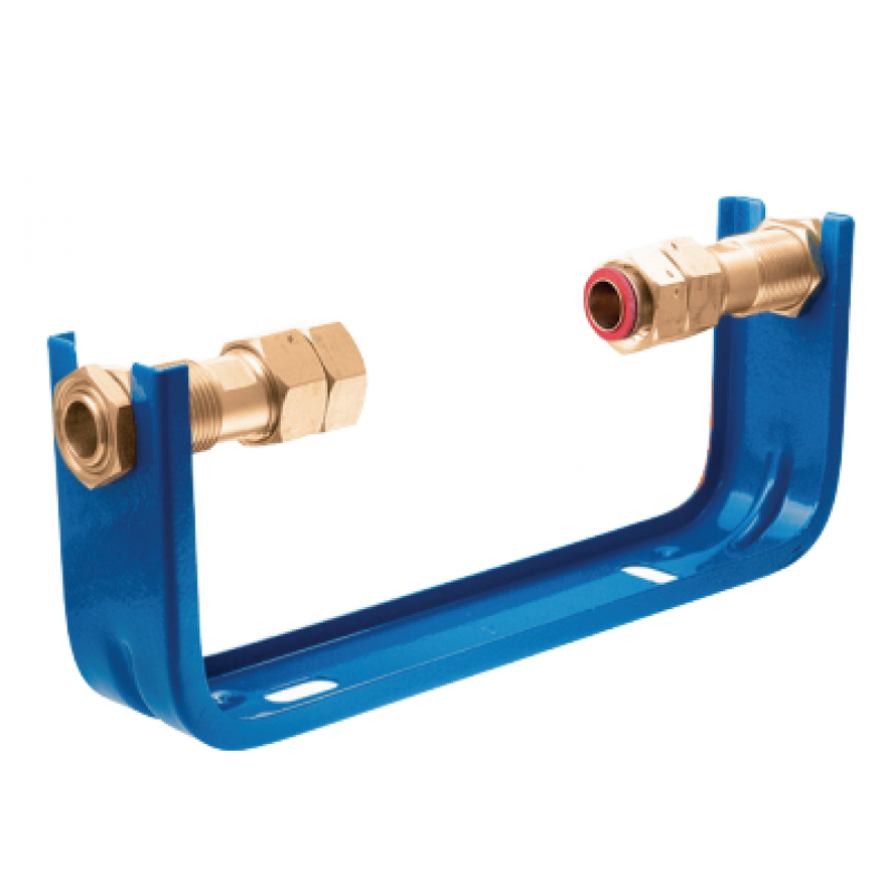 Perfexim 5000 Konsola wodomierza 1/2 (DN15) ze stali węglowej, z powłoką malarską KOD 07-195-0150-000