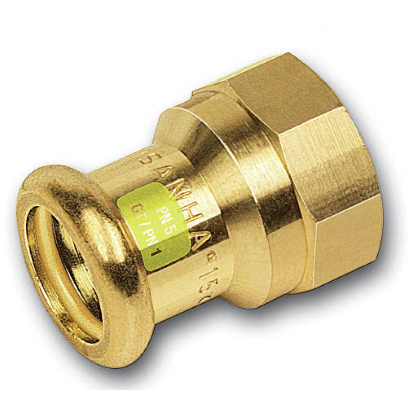 Sanha Press Gas Mufa przejściowa P 22mm x GW 1 cal KOD 111270221