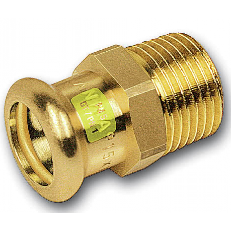 Sanha Press Gas Nypel przejściowy ZW 28mm x GZ 1 cal KOD 111243281