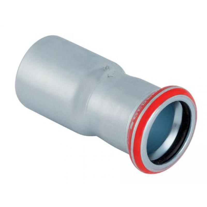 Geberit Mapress C-Stahl Redukcja z końcówką wsuwaną 88,9 x 54mm Kod: 22338
