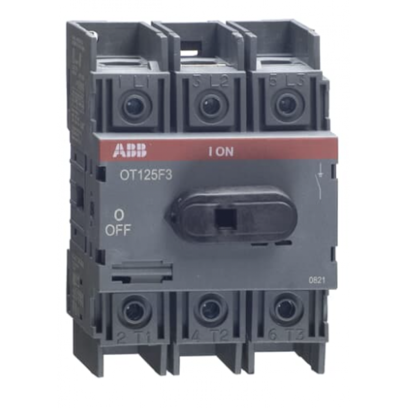 ABB OT125F3 Rozłącznik izolacyjny 125A, 3-biegunowy, bez wałka i rączki KOD 1SCA105033R1001