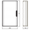 Legrand Rozdzielnica natynkowa XL3 125, 54 modułowa, IP40, 600 x 450 x 150 mm, drzwi białe KOD: 401648 